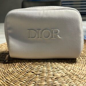 Dior Beauty Cosmetics pouch.